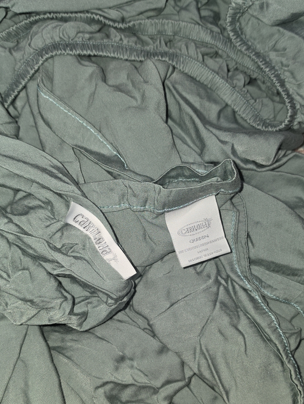 ☆ Cariloha Classic Bamboo Sheets • Queen ☆ Fitted & Flat ☆ No Pillow Cases ☆ - Picture 3 of 6